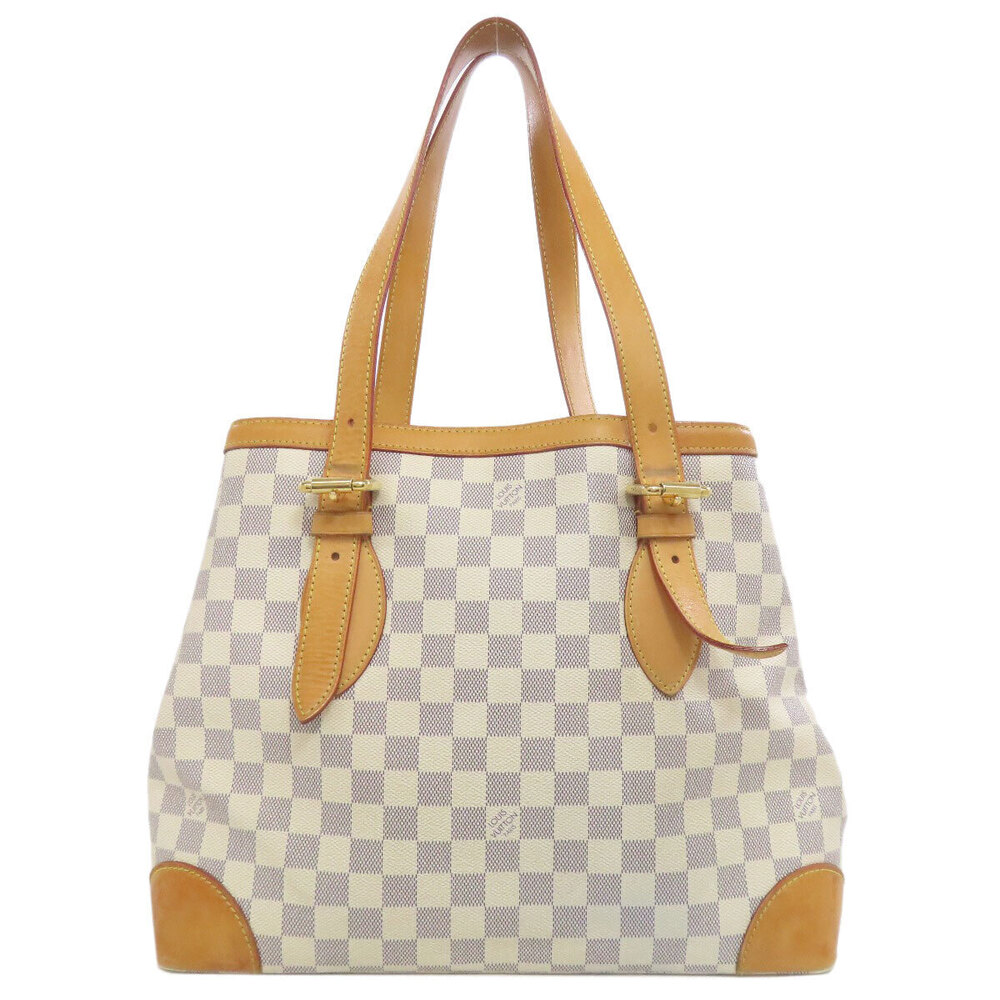 Louis Vuitton Canvas Tote Bag Hampstead Damier